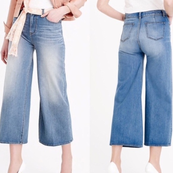 j crew rayner wide leg jean